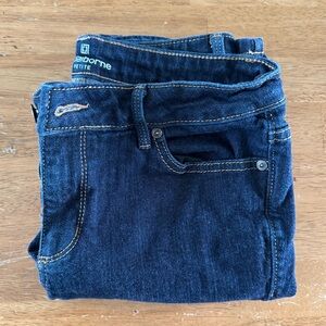 Liz Claiborne Dark Blue Straight Leg Jeans